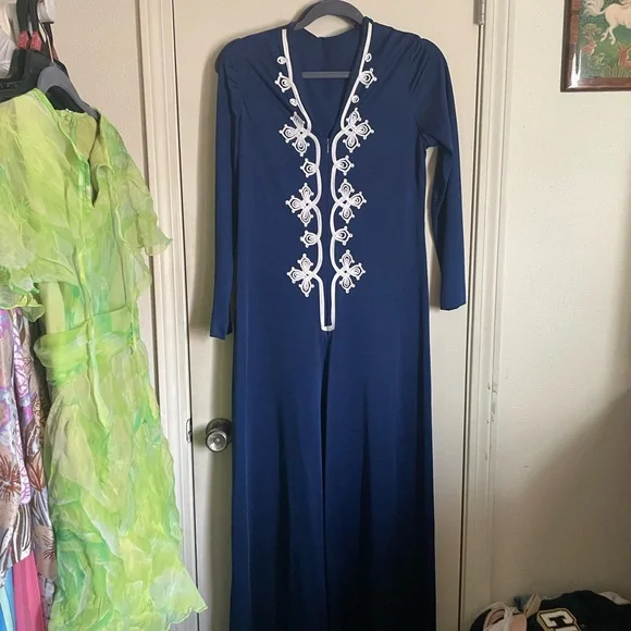 Vintage zip up jumpsuit - Picture 4 of 5